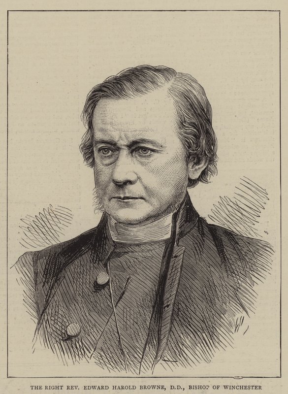 De zeer eerwaarde Edward Harold Browne, DD, bisschop van Winchester door English School