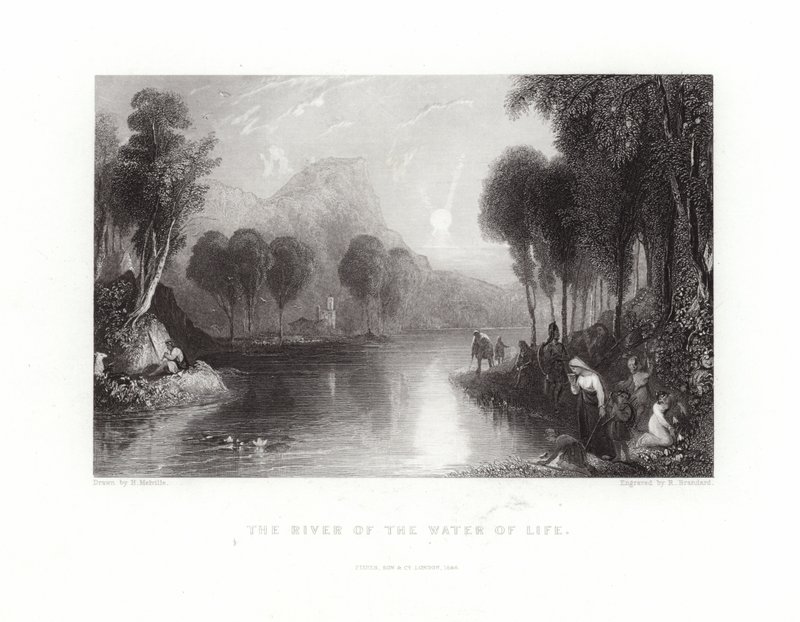 De rivier van het water des levens door English School