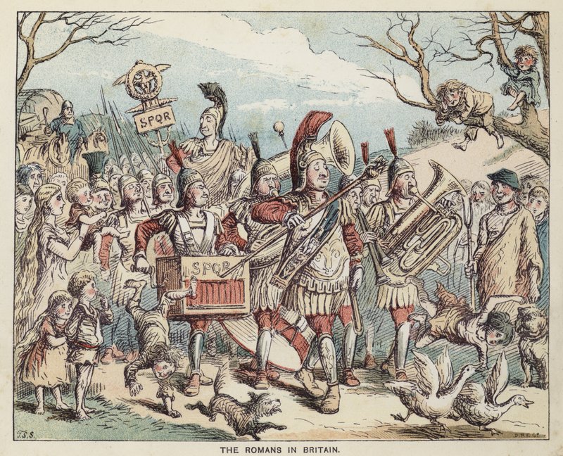 De Romeinen in Groot-Brittannië door English School