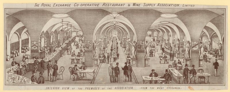 The Royal Exchange Co-operative Restaurant & Wine Supply Association Ltd door English School