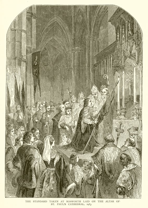 De Standaard genomen bij Bosworth Gelegd op het Altaar van de St. Paul