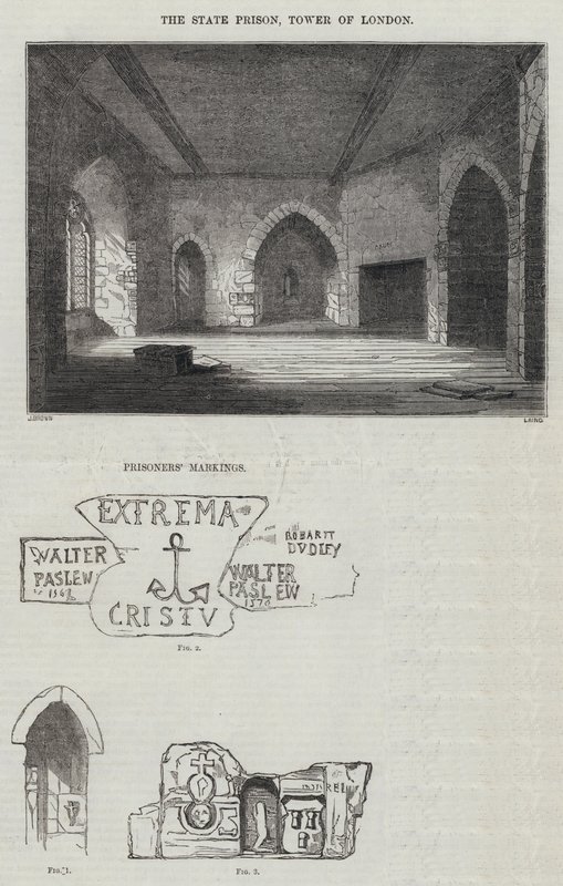 De staatsgevangenis, Tower of London door English School
