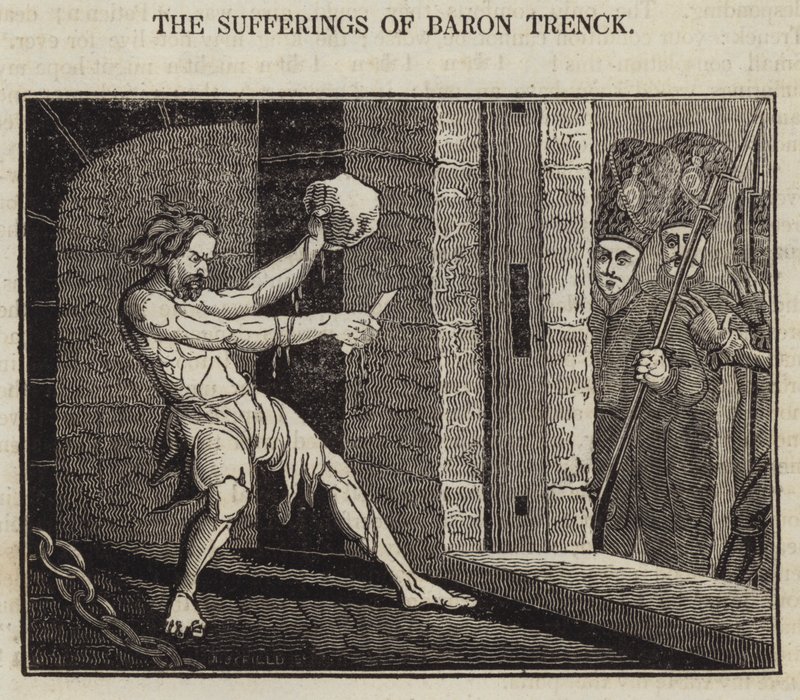 De lijdensweg van Baron Trenck door English School