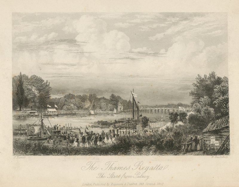 De Thames Regatta door English School