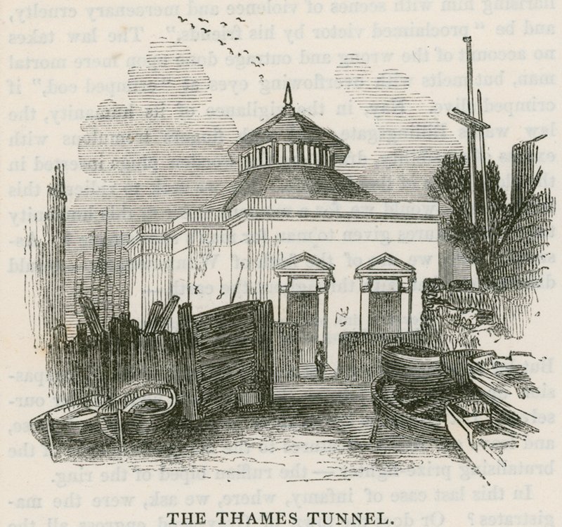 De Thames Tunnel door English School