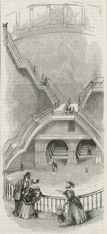 De Thames Tunnel door English School