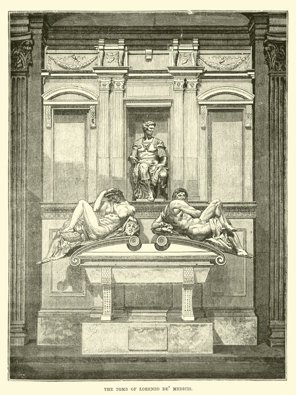 Het Graf van Lorenzo de Medici door English School