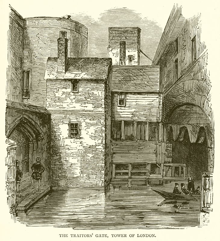 De Verraderspoort, Tower of London door English School