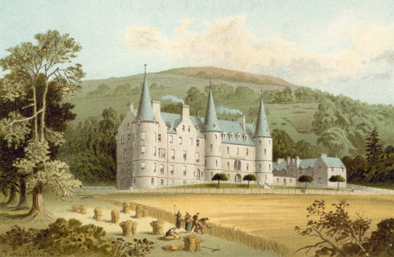 Het Trossachs Hotel, Schotland door English School
