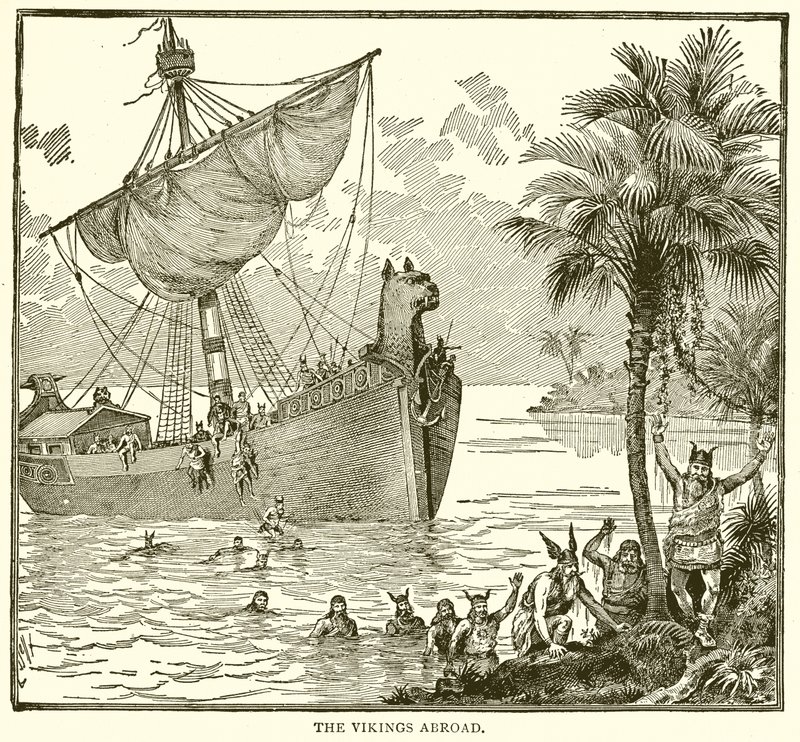 De Vikingen in het Buitenland door English School
