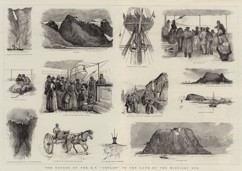 De Reis van de SY "Ceylon" naar het Land van de Middernachtzon door English School