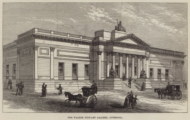 De Walker Fine-Art Gallery, Liverpool door English School