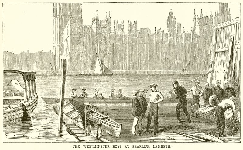 De Westminster Jongens bij Searles, Lambeth door English School