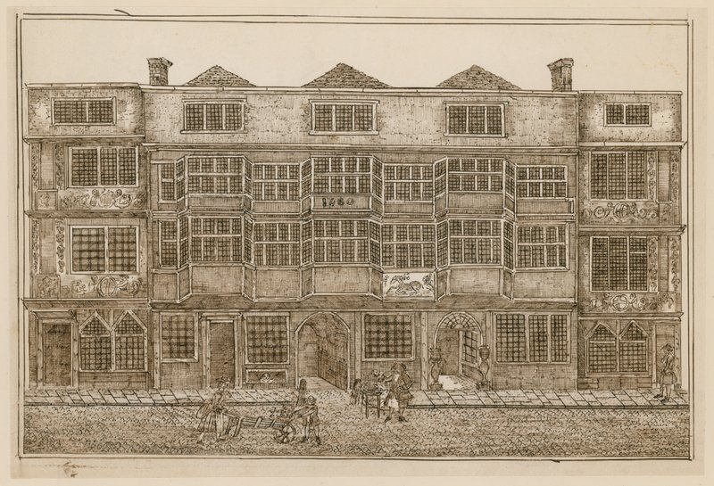 The White Hart, Bishopsgate Street door English School