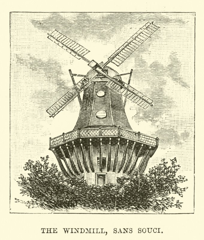 De Molen, Sans Souci door English School