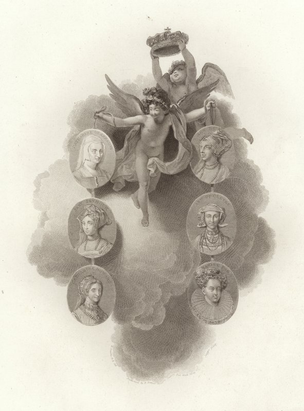 De vrouwen van Koning Hendrik VIII door English School