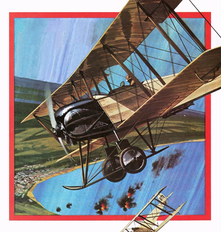 De houten krijger, of AVRO 504 door English School