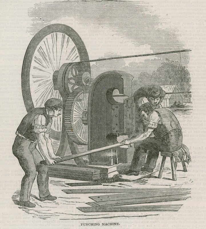Het gebouw in Hyde Park, Londen, voor de Grote Tentoonstelling van 1851 door English School