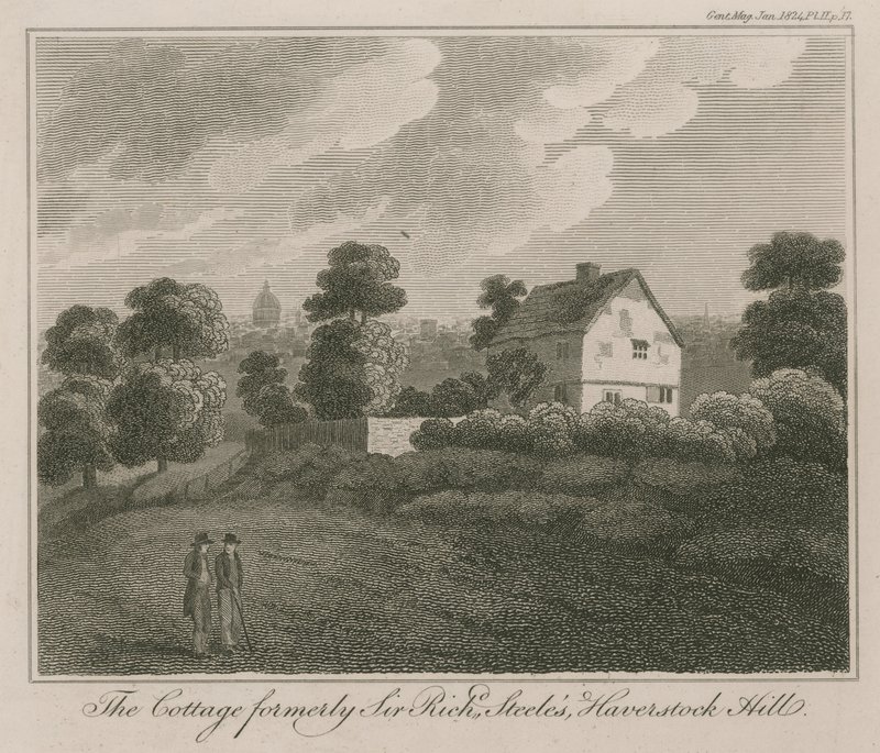 Het huisje dat vroeger van Sir Richard Steele was, Havelock Hill door English School