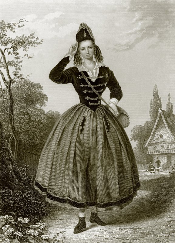 De dochter van het regiment door English School
