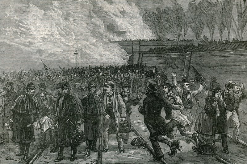Het fatale treinongeluk bij Canonbury, het uit de tunnel halen van de gewonden door English School