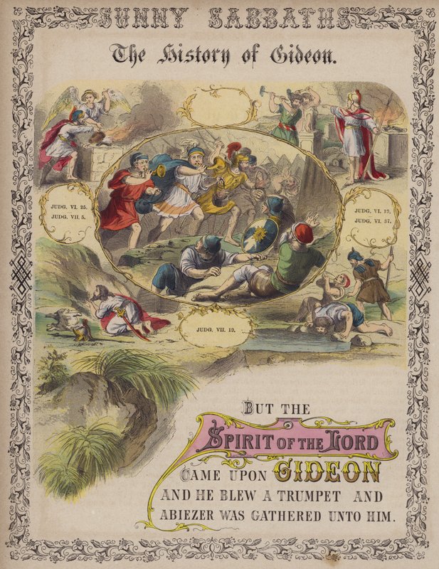 De geschiedenis van Gideon door English School