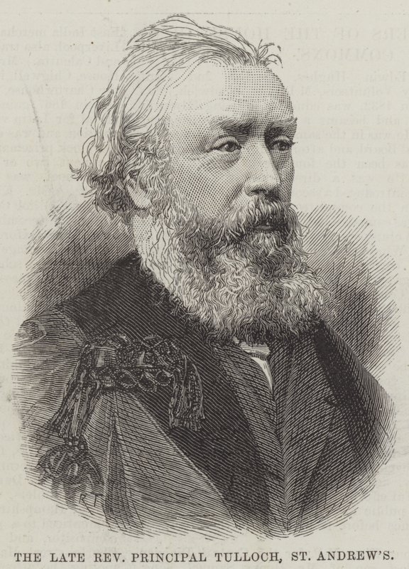 De wijlen Eerwaarde Principal Tulloch, St. Andrews door English School
