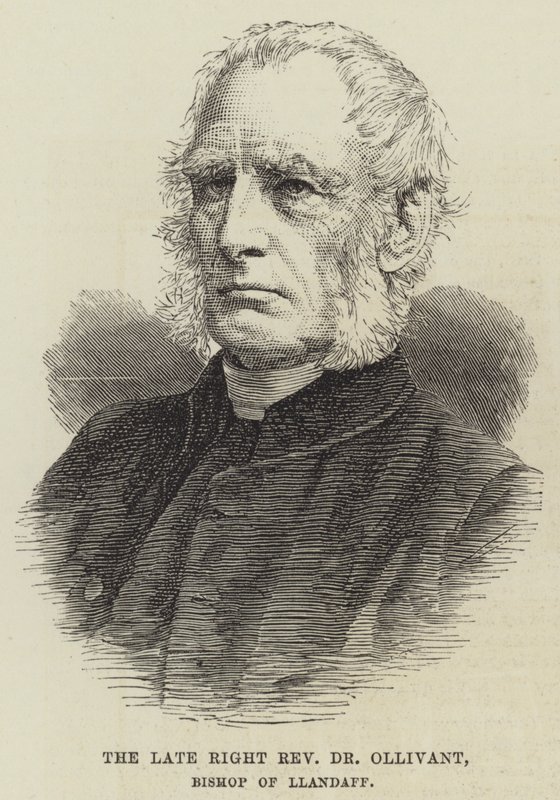 De overleden zeer eerbiedwaardige Dr Ollivant, bisschop van Llandaff door English School