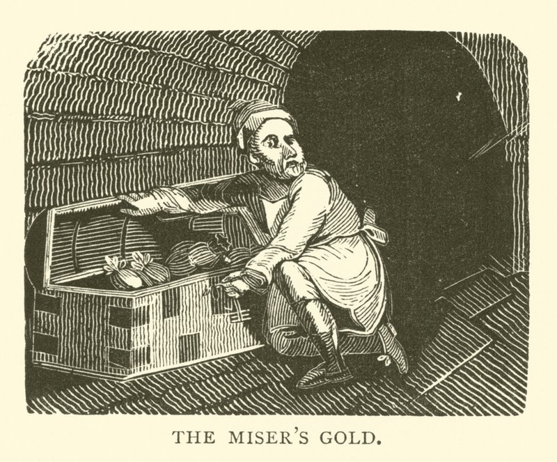 Het goud van de vrek door English School