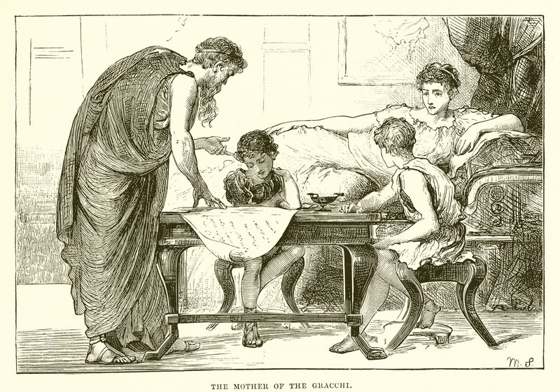 De moeder van de Gracchi door English School