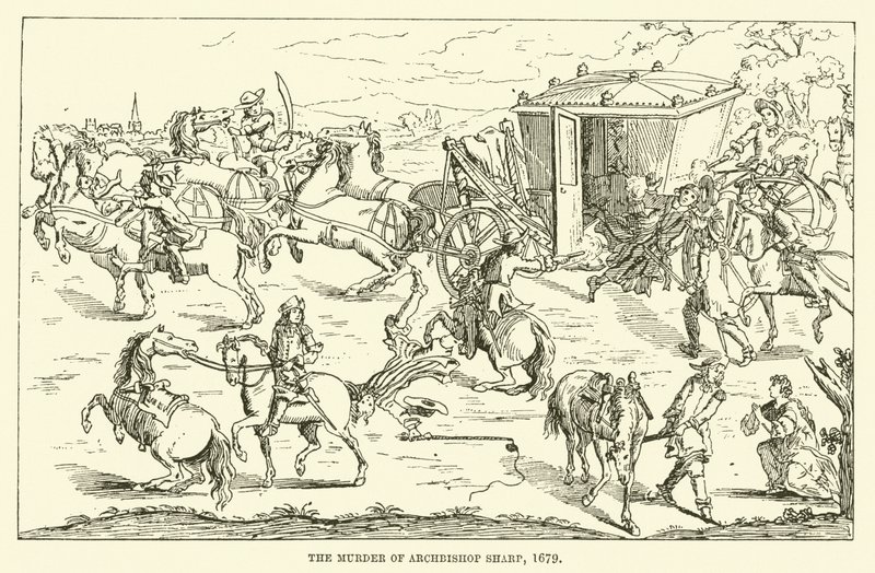 De moord op Aartsbisschop Sharp, 1679 door English School