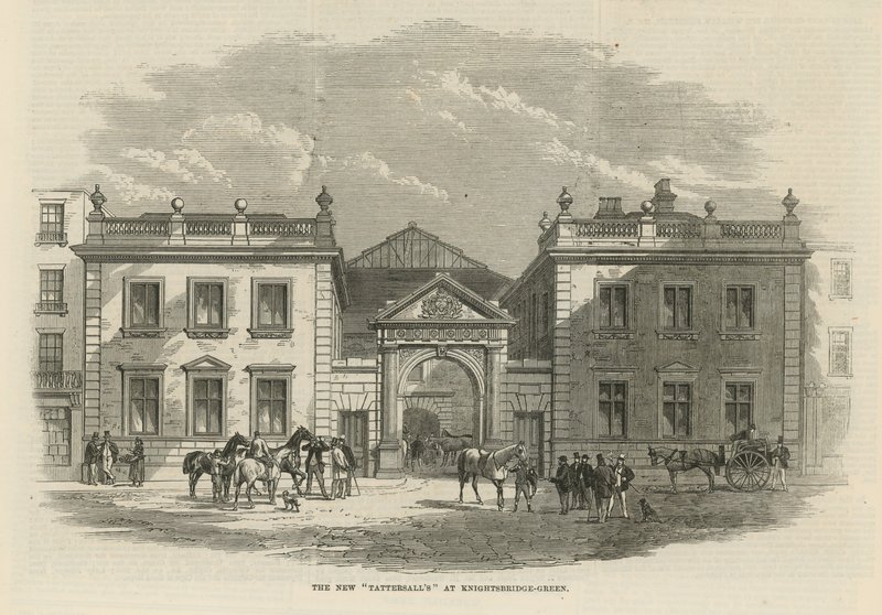 Het nieuwe Tattersalls aan Knightsbridge Green door English School
