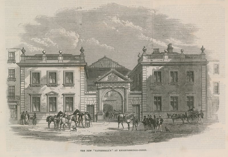 Het nieuwe Tattersalls op Knightsbridge Green door English School