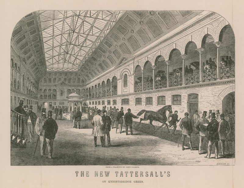 Het nieuwe Tattersalls op Knightsbridge Green door English School