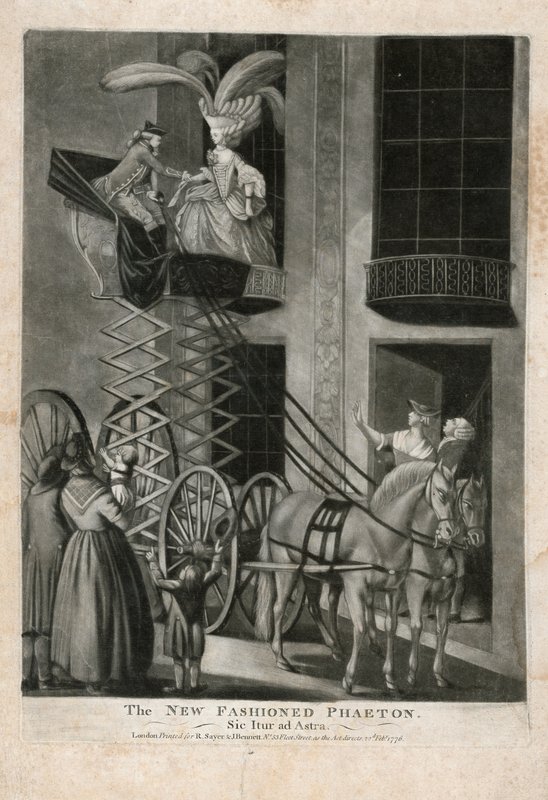 De nieuwe mode Phaeton door English School