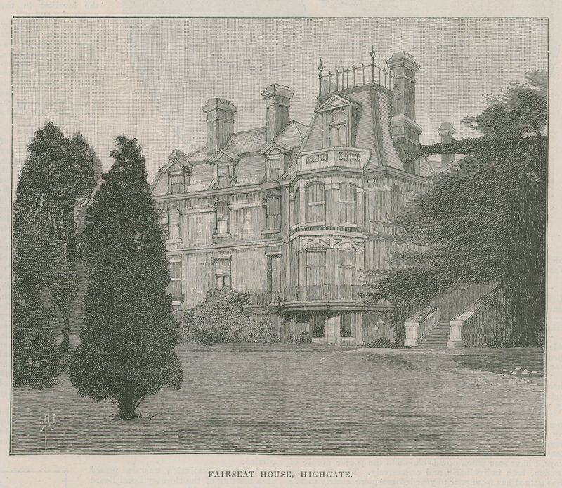 Het nieuwe openbare park in Highgate: Fairseat House door English School