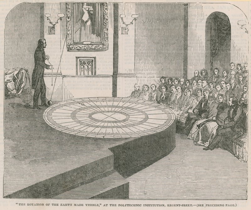 De rotatie van de Aarde zichtbaar gemaakt door English School