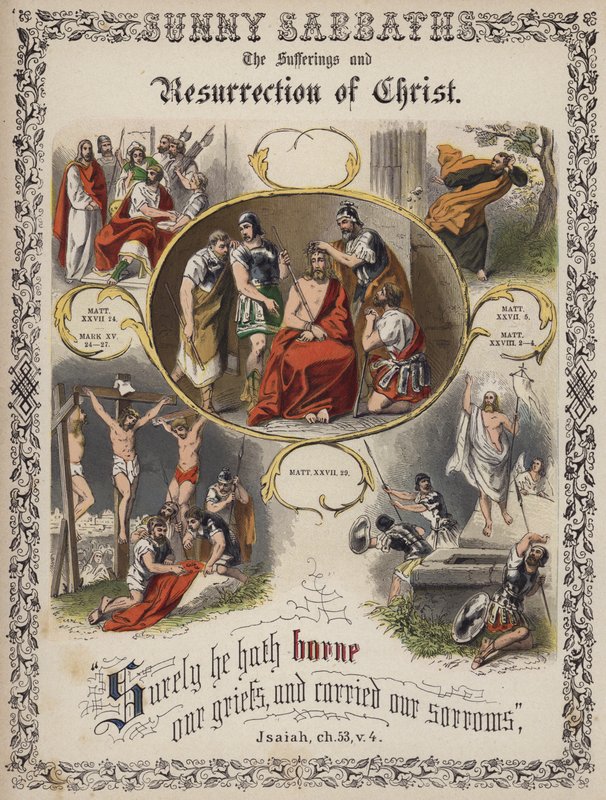 Het Lijden en de Opstanding van Christus door English School