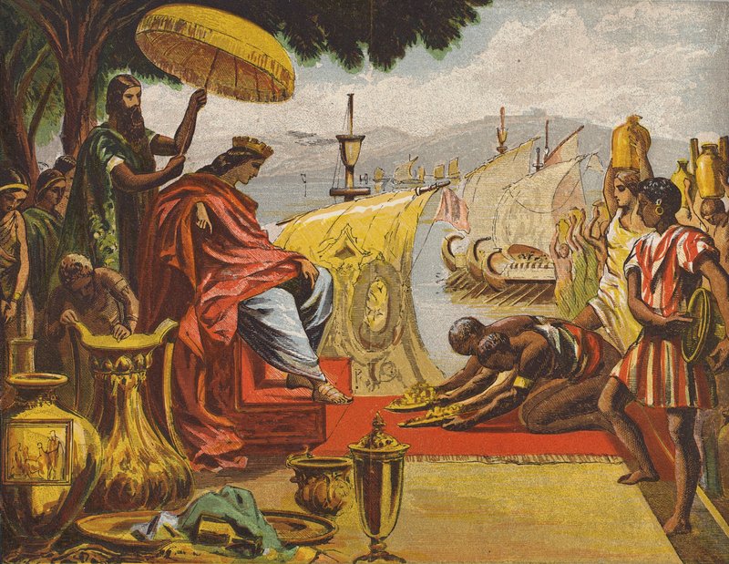De rijkdom van koning Salomo door English School
