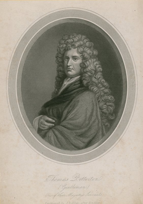 Thomas Betterton (Gentleman), een van hun Majesteiten Dienaren door English School