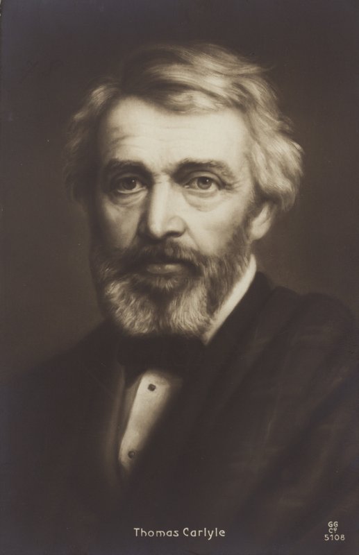 Thomas Carlyle (1795-1881), Schotse filosoof, schrijver en historicus door English School