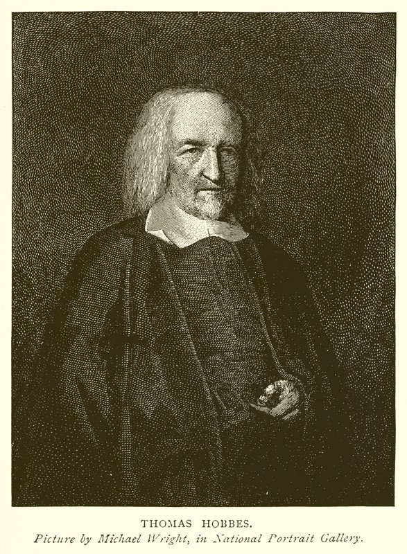 Thomas Hobbes door English School