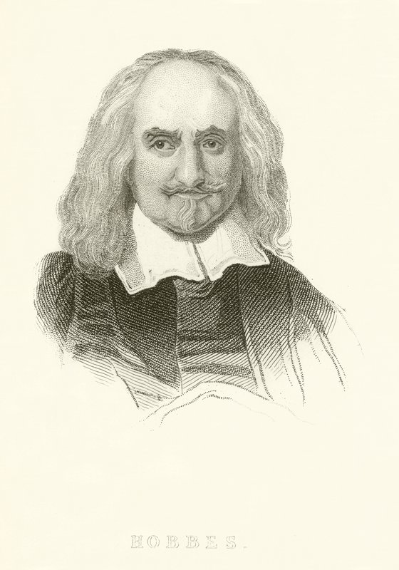 Thomas Hobbes door English School