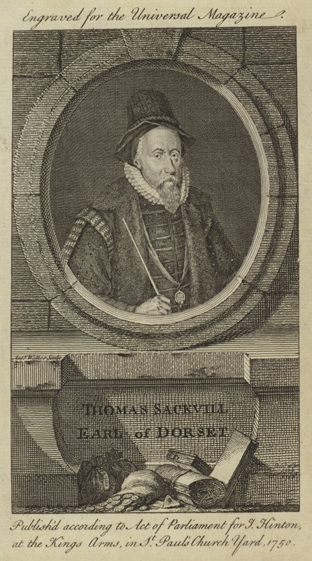 Thomas Sackvill, Graaf van Dorset door English School