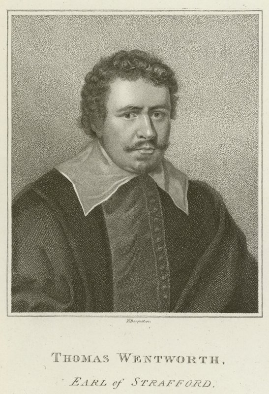 Thomas Wentworth, Graaf van Strafford door English School