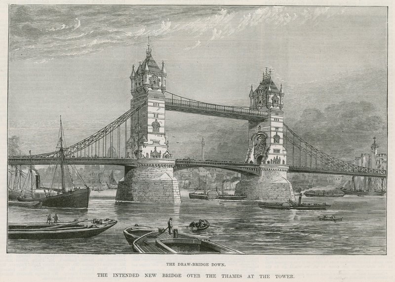 Tower Bridge, Londen door English School