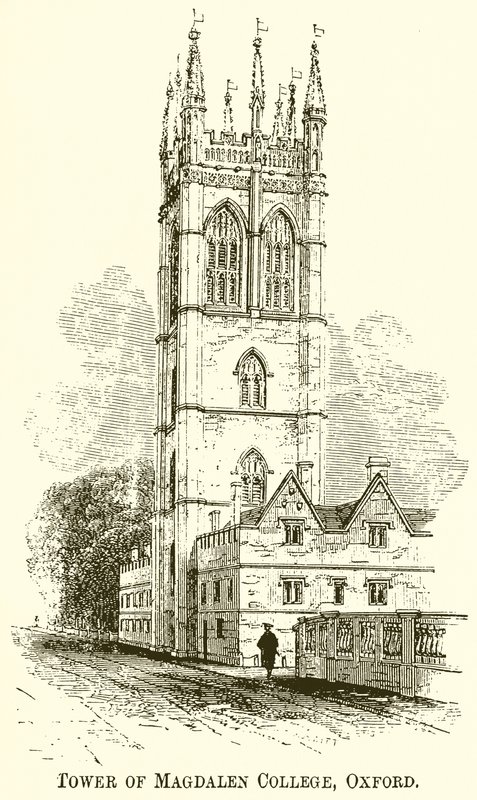 Toren van Magdalen College, Oxford door English School