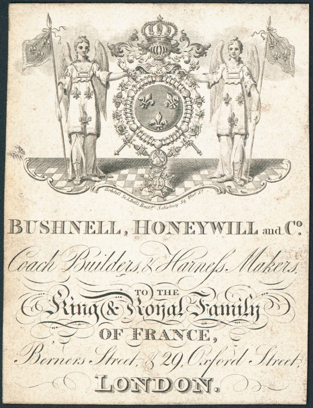 Handelskaart, Bushnell, Honeywill and Co door English School