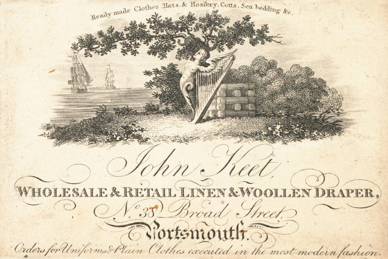 Handelskaart, John Keet door English School