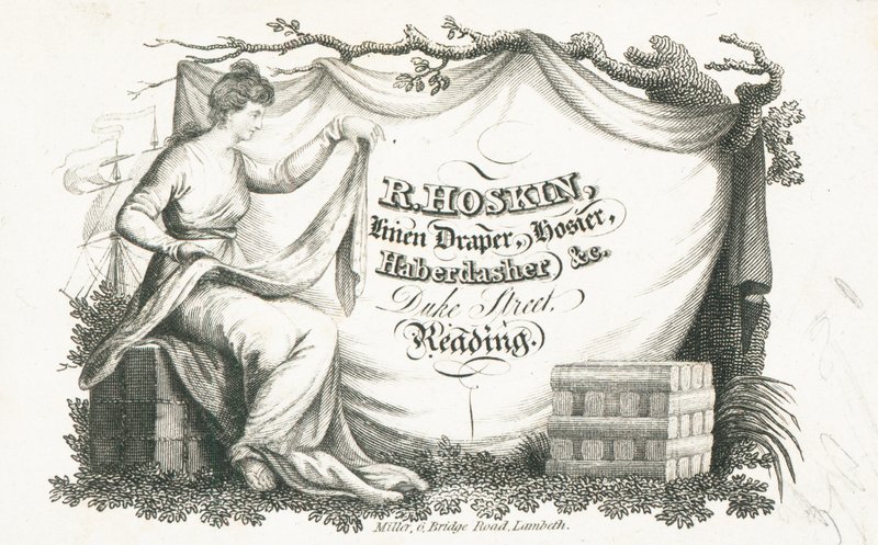 Handelskaart, R Hoskin door English School